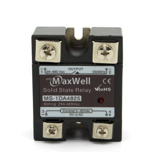 <span class=keywords><strong>MS</strong></span>-<span class=keywords><strong>1DA4825</strong></span> Однофазное твердотельное реле, 25 ампер, миниатюрный, 240 В, защита общего назначения, 5 В, номинальная герметичная SSR-25DA - Product Image 4