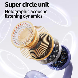 Écouteurs sans fil Bluetooth HYTO Q71 à clipser, son haute fidélité pour Xiaomi, affichage LED, <span class=keywords><strong>casque</strong></span> audio pour musique et sport - Product Image 5