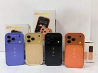 Téléphone portable à clapet 2G avec clavier, double SIM, fin et léger, prêt à être expédié