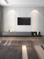 Mobilier de salon moderne meuble TV support TV extensible console média de luxe en bois meuble TV et ensemble table basse