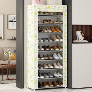 Meuble à chaussures multi-niveaux simple de 4 à 10 couches, armoire à chaussures en tissu à assembler pour la maison, étagère de rangement pour chaussures, vente en gros - Product Image 2