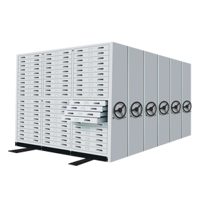 Большие стальные компактные стеллажи архивные мобильные стеллажи высокой плотности полки для государственной школы, офисная мебель, библиотека - Product Image 1