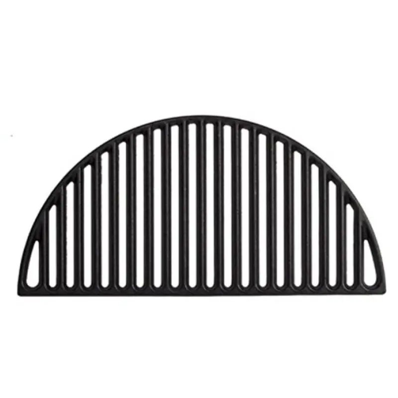 Cast iron foldable enamel round gas rotary bbq grill grid outdoor barbecue grilling grids grates expanded metal mesh net