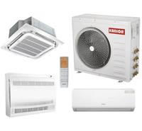 AC Multi Split 2-5 Zona Free Match DC Inverter Heat Pump Sistem Komersial Ringan R32 untuk Villa/Hotel