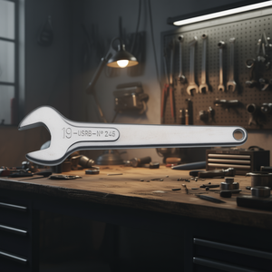 Open End Wrench 9mm Usb No 245 Metal <b>Tool</b> For Mechanical Repair - Product Image 3