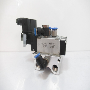 Электромагнитный клапан Meh-<span class=keywords><strong>3</strong></span>/2-1/8-<span class=keywords><strong>p</strong></span>-wbrb с блоком подключения 33409 - Product Image 1