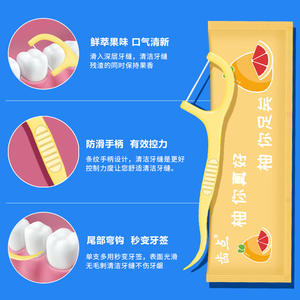 Wholesale Individually Packaged Dental Floss <b>Picks</b> 50 Pieces Per <b>Box</b>; <b>Mixed</b> Packs of Disposable Toothpicks Stock Supply - Product Image 4