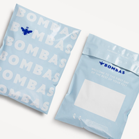 Sacs de courrier en plastique imprimés personnalisés avec auto-adhésif pour l'emballage de vêtements et le traitement de surface d'impression par héliogravure