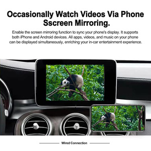 ตัวถอดรหัส CarPlay ไร้สายรุ่นใหม่ของ Navihua สำหรับอัปเกรดรถยนต์ Mercedes Benz GLC C-Class/A class/E class/GLA - Product Image 5