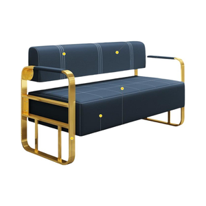 Hot Salon Furniture Equipment Salon Set Styling <b>Chairs</b> Metal <b>Leather</b> Beauty Furniture LED Mirror Shampoo <b>Chair</b> Waiting <b>Chair</b> SPA - Product Image 6