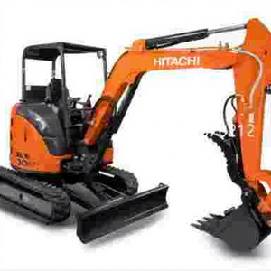 Mini-excavatrice sur chenilles Hitachi ZX35U d'occasion, 3,5 tonnes, bon état, avec moteur Isuzu, haute efficacité - Product Image 1