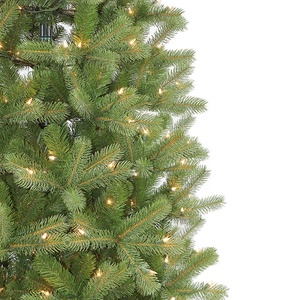 Cây Thông Giáng Sinh Phổ Biến Được Thắp Sáng Trước Ánh Sáng 7.5 Feet Giảm Giá Tốt 2022 Hill Aspen 80 Percent Pe Slim Tree Perfect - Product Image 2