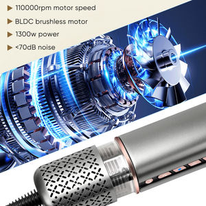 Lisseur à Air Professionnel 2 en 1 Marque Blanche, Fer Plat Pour Cheveux Mouillés ou Secs, Styler à Air Pour Domicile et Salon - Product Image 3