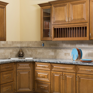 Precio directo de fábrica Gabinetes de cocina listos para montar estilo de puerta de cabaña de madera de alta calidad para mayorista - Product Image 4