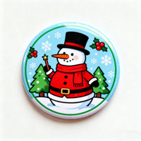 Épingles à Boutons en Métal Personnalisées avec Logo, Badges Broches en Métal Personnalisés pour Cadeaux de Noël, Anniversaire, Cadeaux Promotionnels d'Entreprise