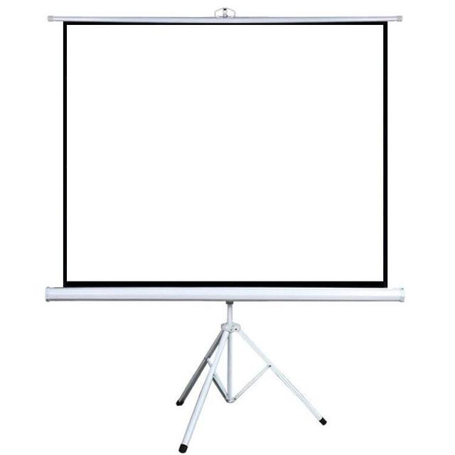 Telon 72-150" 16:9 Aluminum Alloy 170 View Angle Factory Foldable Portable Matte White Projector Tripod Screen Projection