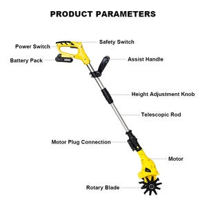 Autojare XGJ2001 20V Motoculteur électrique et sans fil alimenté par <span class=keywords><strong>batterie</strong></span> pour l'agriculture et le jardin - Product Image 2