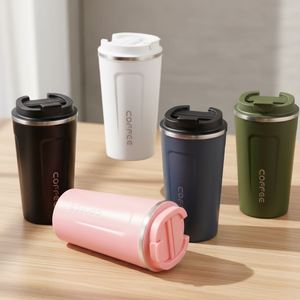 New 12oz 17oz Stainless Steel Travel Coffee Mugs LED Display Insulated Car Mug Sports Design 400ml - Product Image 5