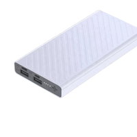 Hotriple P5 Ultra Mince Portable Power Bank 10000mAh Batterie Haute avec Charge Rapide 10W Sortie pour Téléphone Chargement Extérieur