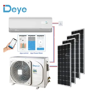 Deye Solar Air-Conditioner 9000 Btu Air Conditioner 12V Room Thermal 12000Btu Hybrid Ac/Dc Vacuum Tube Ac 48V Dc Commercial Acdc