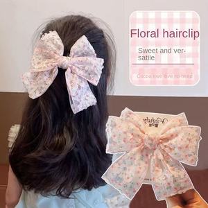 Mignon Enfants Filles Maille Bowknot Épingles À <span class=keywords><strong>Cheveux</strong></span> <span class=keywords><strong>Cheveux</strong></span> Cravates Ruban Barrettes Arcs Printemps Clips Princesse <span class=keywords><strong>Cheveux</strong></span> Accessoires - Product Image 1