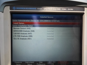 Venta de Productos Rohde & Schwarz FSH20 - Product Image 2