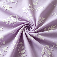 Tissu Jacquard Tissé 100% Polyester à Prix Compétitif, Écologique, Teint, Texturé, Poids Moyen, Largeur 98 pouces pour Tapisserie