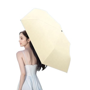 Parapluie Ultra-Léger Entièrement Automatique Soleil & Pluie avec Canopée en Polyester à 3 Plis Protection UV Design Plat Moderne pour le Voyage - Product Image 2