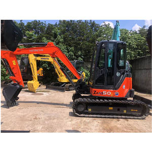 รถขุดฮิตาชิ ZX50 มินิ 5 ตัน ZX50u รถขุดมือสอง ฮิตาชิ ZAXIS 50 55 ZX55 ของแท้จากญี่ปุ่น รถขุดอเนกประสงค์ - Product Image 1