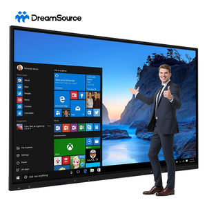 Tableau blanc interactif électronique 4K HD de 65 pouces avec système d'exploitation Android 12, écran tactile IR 20 points pour l'éducation et le bureau - Product Image 1