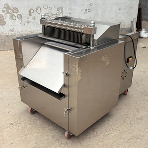 Machine industrielle automatique de découpe en cubes et de déchiquetage de la peau de noix de coco, équipement de découpe en dés et de déchiquetage de la coque brune de noix de coco vieillie - Product Image 4