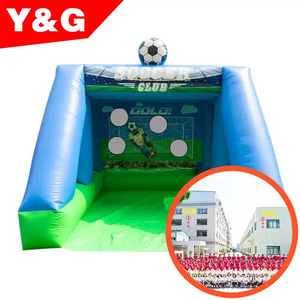 Juegos Inflables de Fútbol Y&G, <span class=keywords><strong>Juego</strong></span> de Lanzamiento a Objetivos |   Juegos Inflables de Fútbol Comerciales con Diseño Libre, Certificados TUV, CE, ISO, con Objetivos para Disparar - Product Image 1