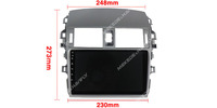 Lecteur Android pour voiture MEKEDE MS, écran 9 pouces, musique, cartes, DVD, 4G Wifi, multimédia pour Toyota Corolla 2006 2008 2009 2010 2012 2013