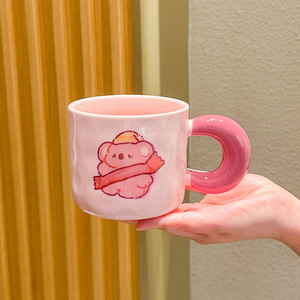 Taza de Cerámica con Forma de Berenjena, Linda y Estética, con Tapa, para Parejas, Regalo de Cumpleaños para Mujeres, Taza de Recuerdo para Mejores Amigas - Product Image 3
