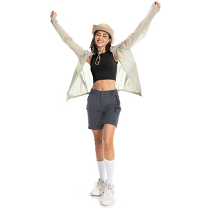 <span class=keywords><strong>Pantaloni</strong></span> da trekking traspiranti a vita alta personalizzati da <span class=keywords><strong>donna</strong></span> <span class=keywords><strong>pantaloni</strong></span> da trekking a gamba larga tinti <span class=keywords><strong>pantaloni</strong></span> decappottabili in stile piatto e Casual da <span class=keywords><strong>donna</strong></span> - Product Image 3