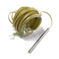 Câble règle en acier plat avec sonde PE pour jauge de niveau d'eau, longueurs 30m, 50m, 100m, 150m, 300m