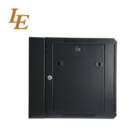 Armoire serveur en acier 19 pouces 4U 6U 9U 12U, double section, murale, emballage plat, démontée, 600*550mm 600*600mm, en stock