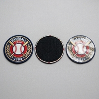 Écussons thermocollants personnalisés avec logo appliqué, en tissu sergé avec surpiqûre, pour vêtements, sacs, chapeaux - Fabrication directe OEM/ODM