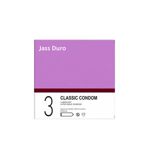 Condón <span class=keywords><strong>de</strong></span> látex fino respetuoso con la piel para hombres, producto sexual <span class=keywords><strong>de</strong></span> silicona punteada, caucho Natural certificado SABS - Product Image 2