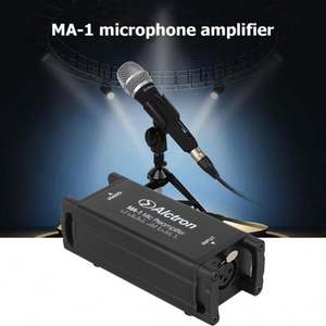 <span class=keywords><strong>Alctron</strong></span> Ma บัฟเฟอร์กันตกแบบพกพา, เครื่องขยายเสียงไมโครโฟนบูสเตอร์อลูมิเนียมพรีแอมป์ - Product Image 5