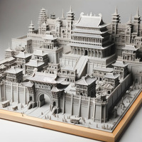 Modelo Arquitectónico Impreso en 3D de Alta Calidad Personalizado de Fábrica, Impresión 3D FDM SLA SLS MJF, Servicio de Mecanizado CNC OEM Personalizado
