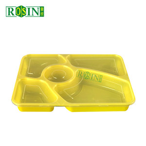 Tùy chỉnh 2 3 4 5 6 khoang nhựa dùng một lần đưa ra bữa ăn chuẩn bị Hộp Ăn Trưa bao bì Deli <span class=keywords><strong>container</strong></span> thực phẩm cho nhà hàng - Product Image 5