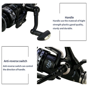 รอกตกปลาคุณภาพสูง Oem 13+1bb สำหรับงานหนัก ตีไกล แบบฟีดเดอร์ ระบบเบรกคู่ ขนาดใหญ่ คลาสสิก คุณภาพสูง สำหรับตกปลาคาร์พ - Product Image 4