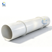 Tuyau de ventilation en plastique PP/PVC sur mesure, résistant aux acides et aux alcalis, diamètre 4,33-23,62 pouces, en stock