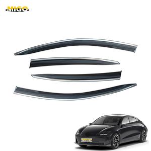 Accessoires de modification automobile pour HYUNDAI IONIQ 6 <span class=keywords><strong>2022</strong></span> Ispeed Déflecteurs de vent Injection PC Ventilation Vitres de porte de voiture Pare-soleil - Product Image 1