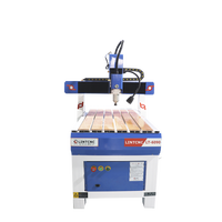Grabado en madera de alta precisión CNC 6090 enrutador CNC de madera máquina de corte de aluminio con husillo de refrigeración por agua de 1.5kw/2.2kw/3.0kw