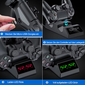 TP4-1822 USB двойная зарядная станция для <span class=keywords><strong>PS4</strong></span> подставка для контроллера зарядная док-станция для <span class=keywords><strong>PS4</strong></span> TP4-1822 - Product Image 3