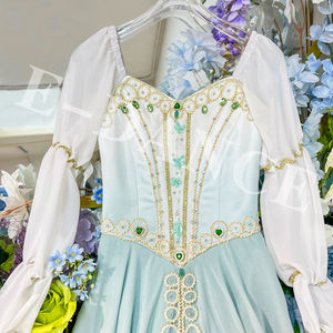 AL-R0877 Vestidos de Ballet de Diseño Profesional, Atractivos Vestidos de Danza Lírica para Niñas de 6 Años o Más - Product Image 5