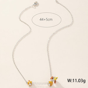 Collar con Colgante de Perro de Dibujos Animados, Aleación de Zinc, Joyería Unisex, Cadena para Regalo - Product Image 2