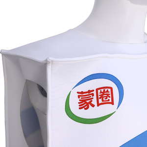 Costume unisexe en éponge en forme de carton de lait de vache ou de cheval pour fête et jeu de rôle - Product Image 2